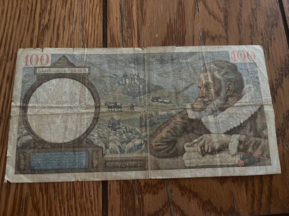 France 100 Francs 1941