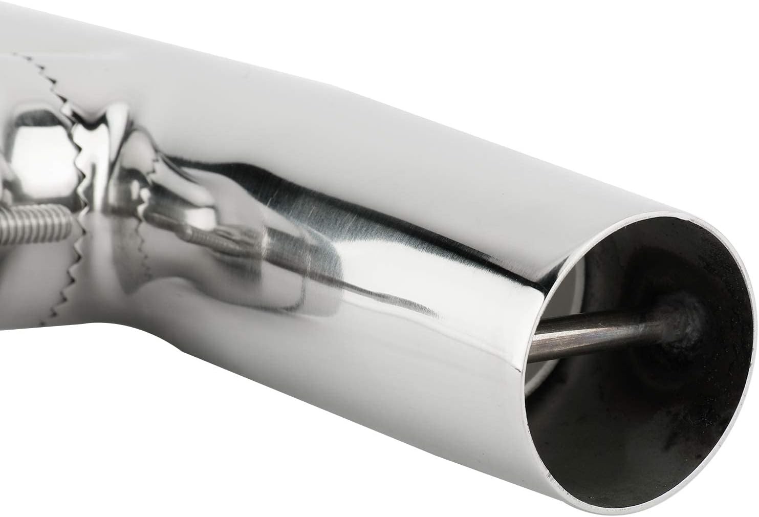 4 Pack Boat Fishing Rod Holder Tournament Style Clamp on for Rails 1-1/4" to 2"