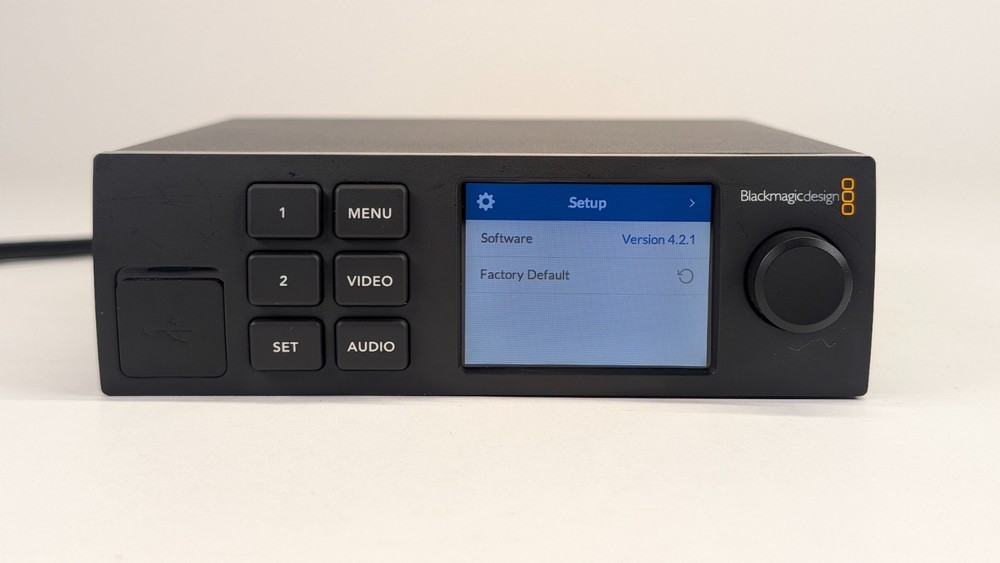 Blackmagic Web Presenter w/ Smart Panel Firmware v 4.2.1 Tested