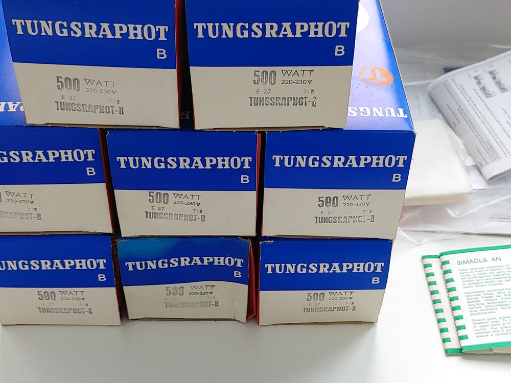 Tungsraphot - B Lamp 500W E27 220V