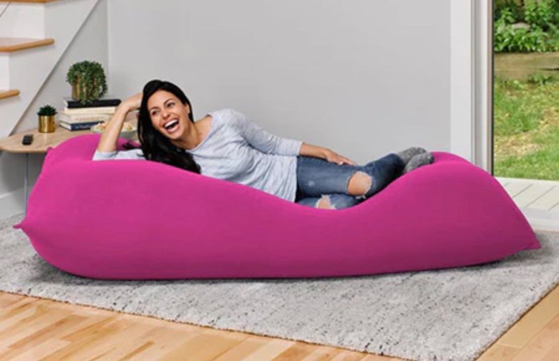 Yogibo Max Additional Cover Pink Replacement Bean Bag Cover NEW!