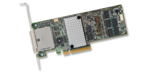 LSI00298 Broadcom LSI MegaRAID 9285CV-8e SAS SATA RAID Controller w/ Cache Vault