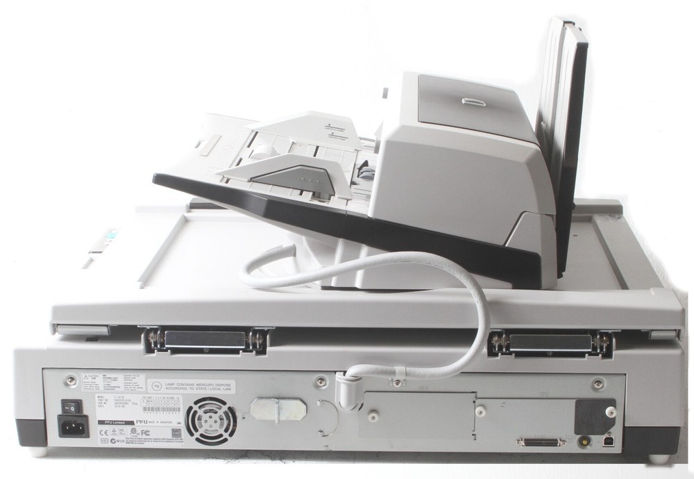 Fujitsu Limited Fi-6770 Color Flatbed Image Document Scanner; 520217