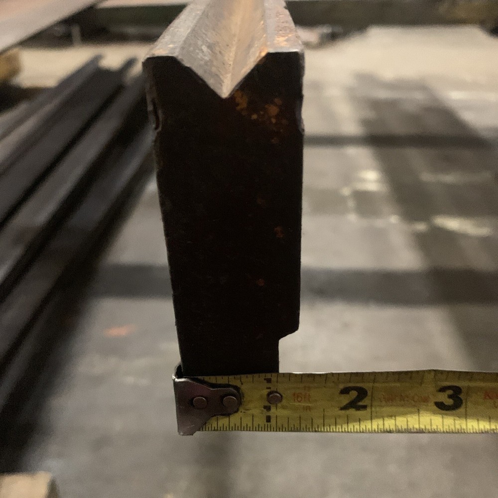 123” Offset Bottom V Die Used Pressbrake Tooling