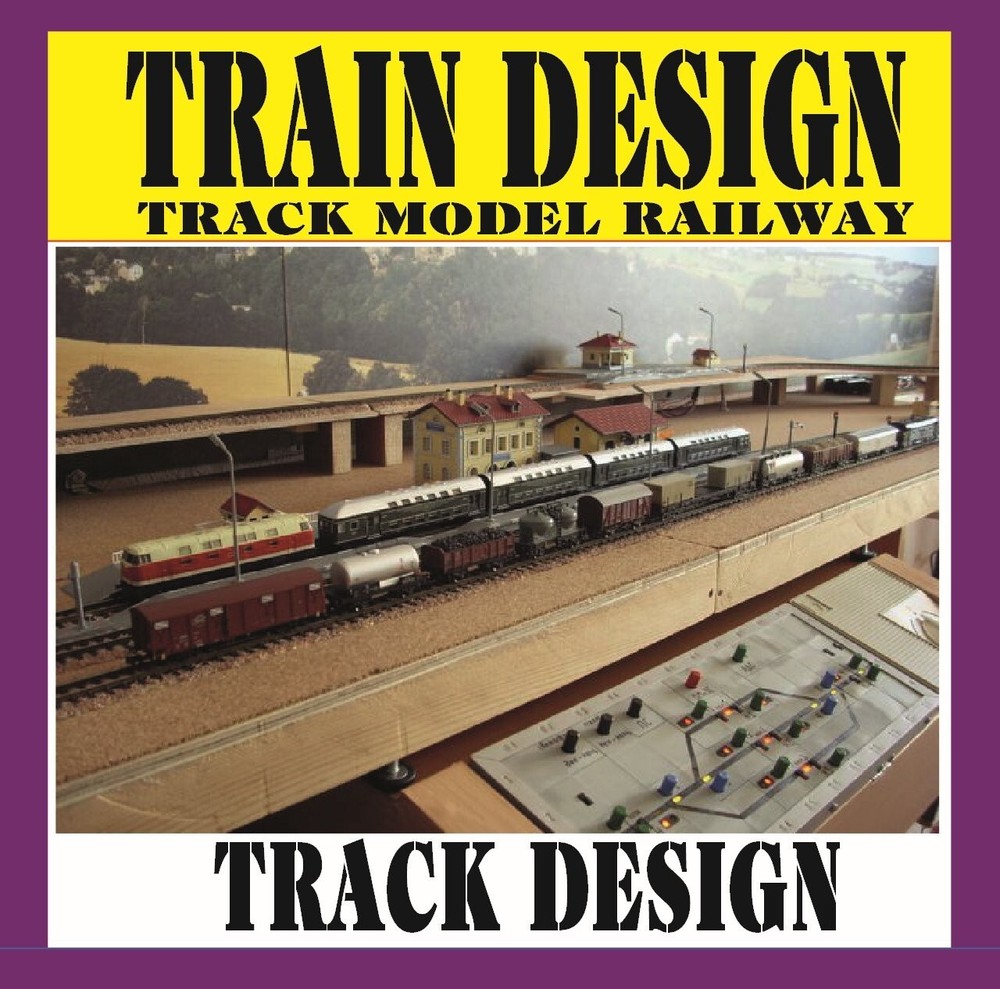 Model Train OO Gauge Hornby Model Train Plans – CAD Layout Designs USB