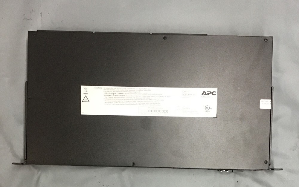 Schneider Electric AP4433 Rack-Mount Automatic Transfer Switch 208V, 12A (m2)