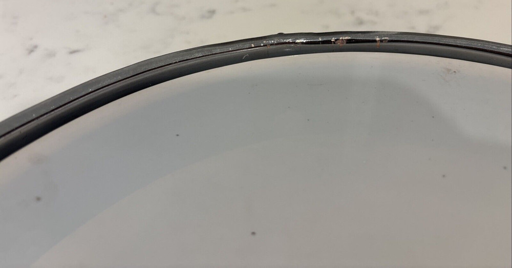 Custom Made 14”x 2", Birch shell, pancake tom (#273), using various drum parts