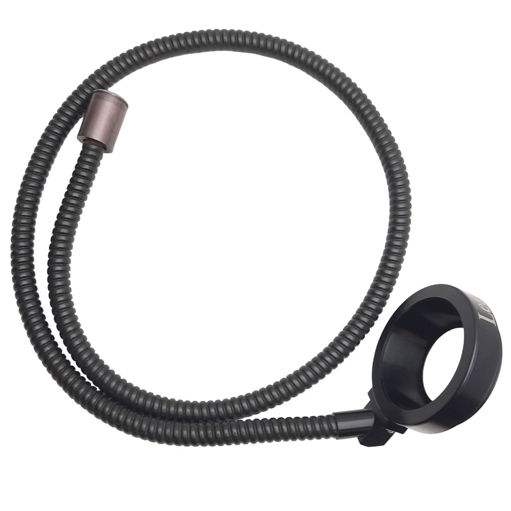 Leeds Fiber Optic Microscope Ring Light, ø49mm ID, 46in Length, ø10mm Bundle