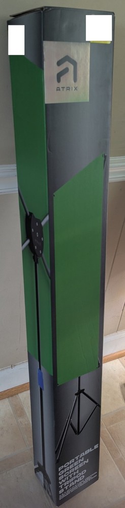 Atrix Portable Green Screen with Tripod Stand