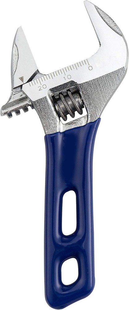 Wide Opening Stubby Adjustable Wrench Spanner With Short Handle 4 Inch Chrome Va