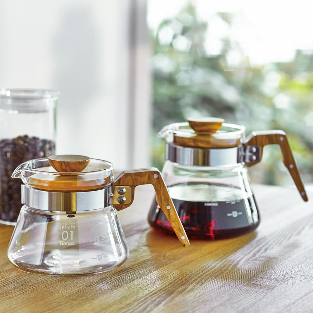 V60 Olive Wood Coffee Server, 400Ml
