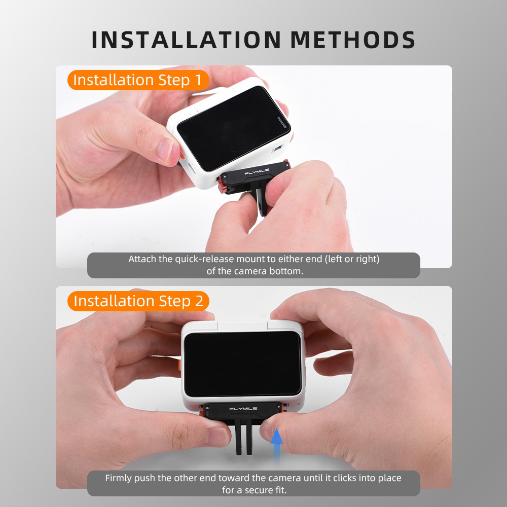 Magnetic Quick-Release Bracket For Insta360 GO UItra Camera Mount Adapter Base