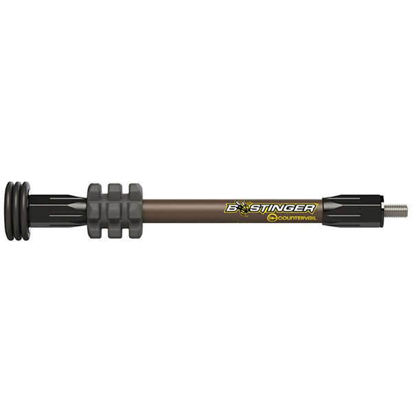 @NEW@ B-Stinger 6" MicroHex Brown Stabilizer, bee compound bow kodiak