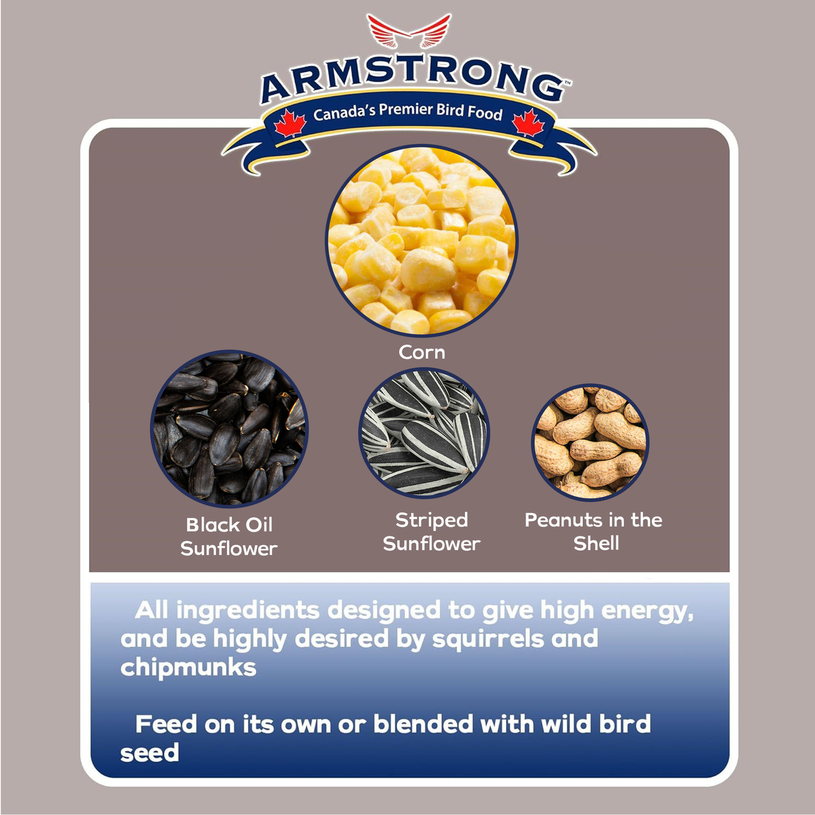 Armstrong Animal Food Royal Jubilee Rascal Mix For Squirrels and Chipmunks, 4lbs