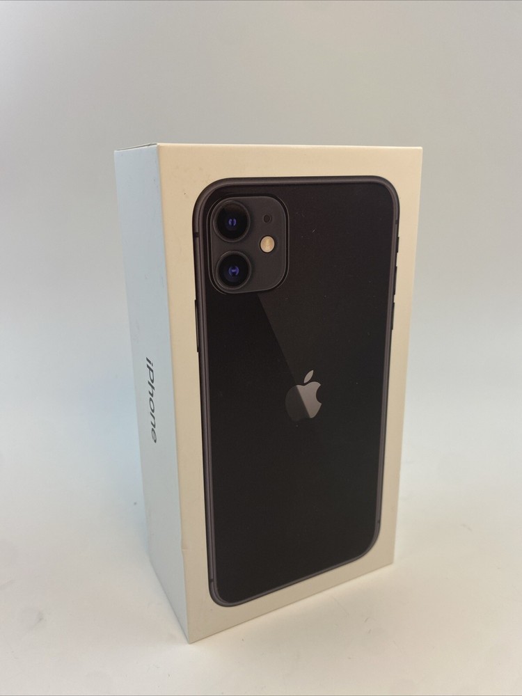 Apple iPhone 11 64GB Black EMPTY BOX ONLY.