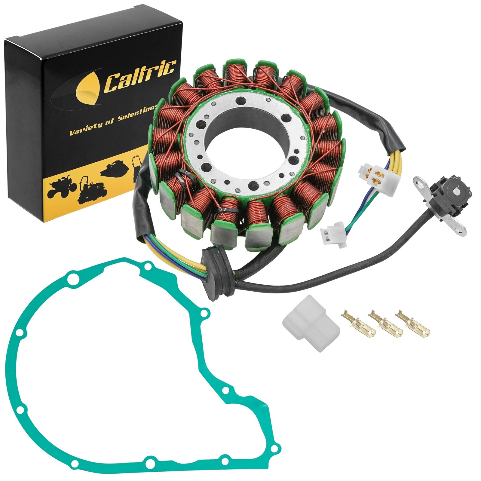 Stator & Gasket for Suzuki Boulevard C50 VL800 VL-800 2005-2009 2011 2012