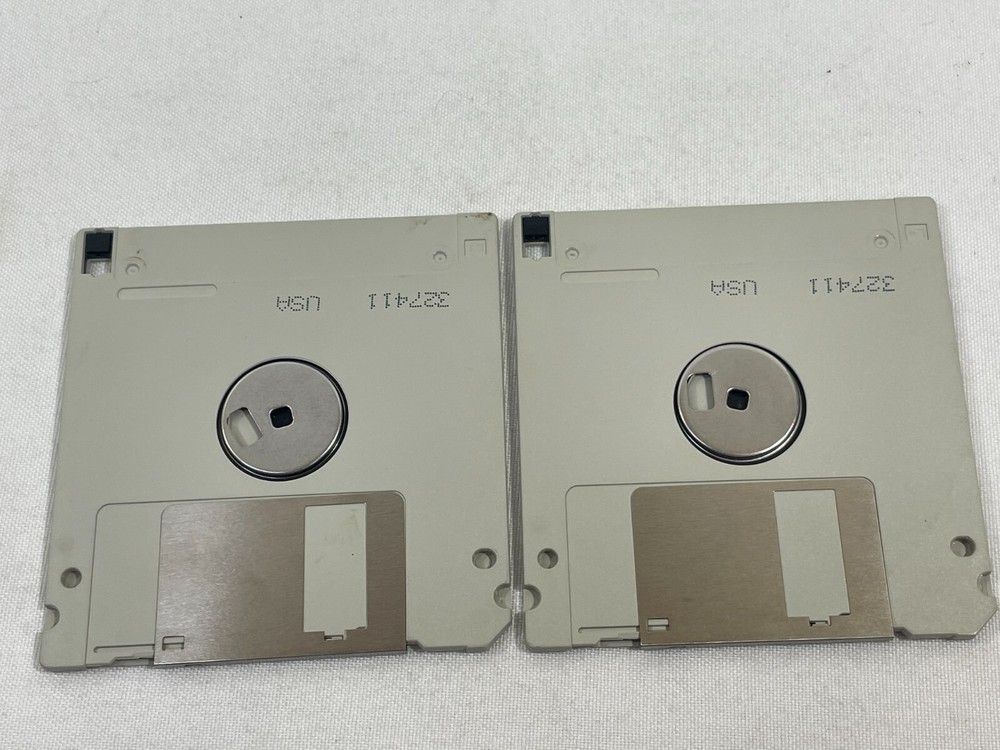 Vintage 1992 Sid Meier's Railroad Tycoon Macintosh 3.5" Floppy Disk D & E ONLY!