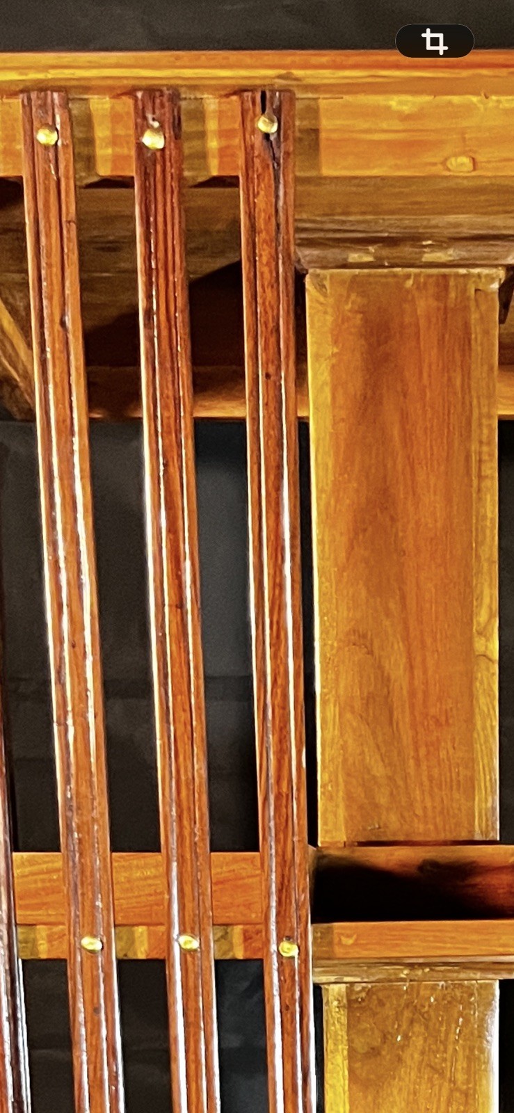 Antique Early 20th Century American Hard Maple Open Spindle Bookcase (1890-1920)