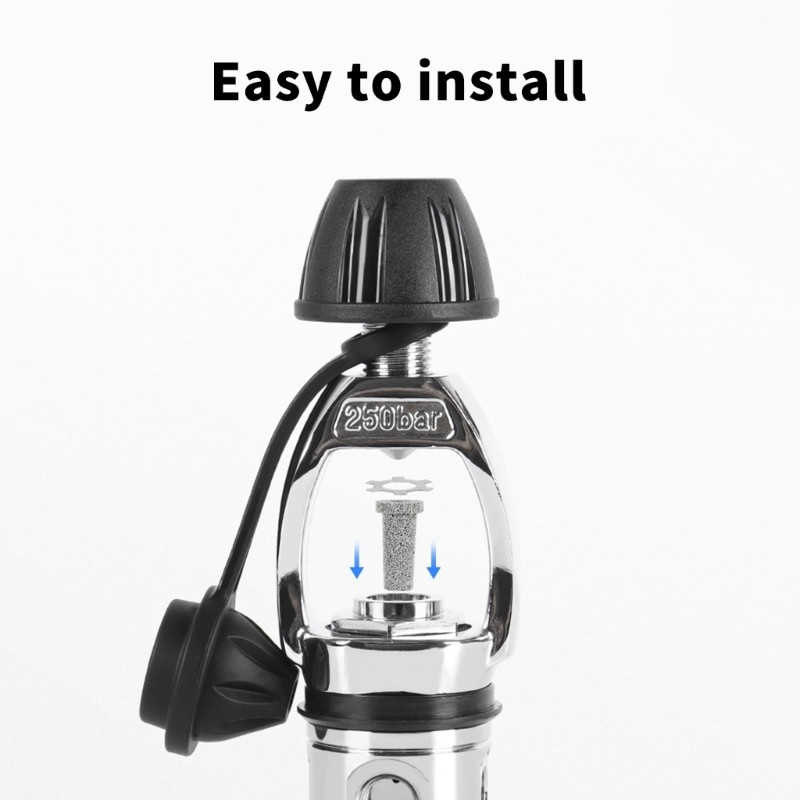 Scubas Diving Pressure Reducing Valves Filter Enduring Easy Installation