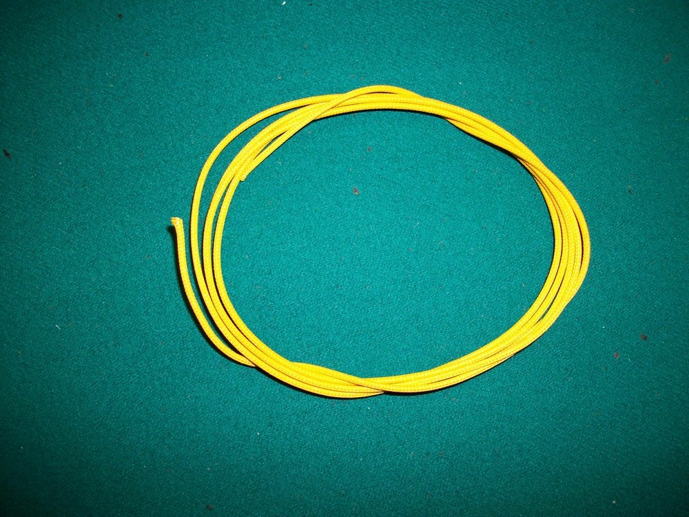 10' BCY Yellow D Loop Material Archery Bowstring Rope Drop Away Cord