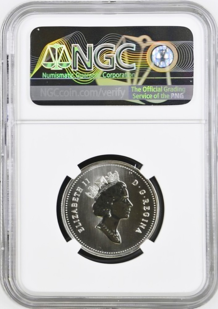 TOP POP 2000 Canada 50 Cent Royal Arms Specimen NGC SP 69