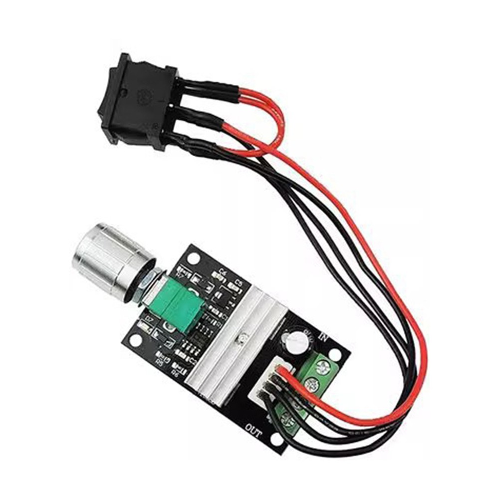 Switch Speed Controller Motor Regulator 6V 12V 24V 28V DC 3A For DC Motor