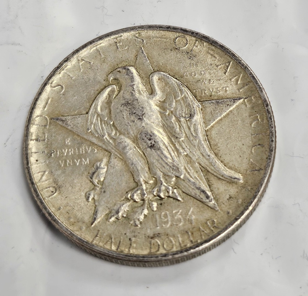 1934 Texas Commemorative Half Dollar J86