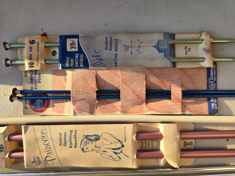 Vintage Knitting Needle Lot