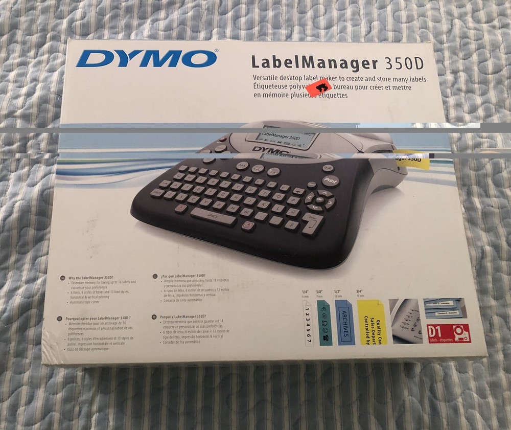 Dymo LabelManager 350 D Office Professional Desktop Label Maker