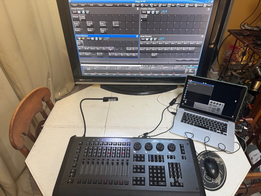 High End Systems Nano Hog 4 Console HogPC USB Widgit 4 Universe DMX Control