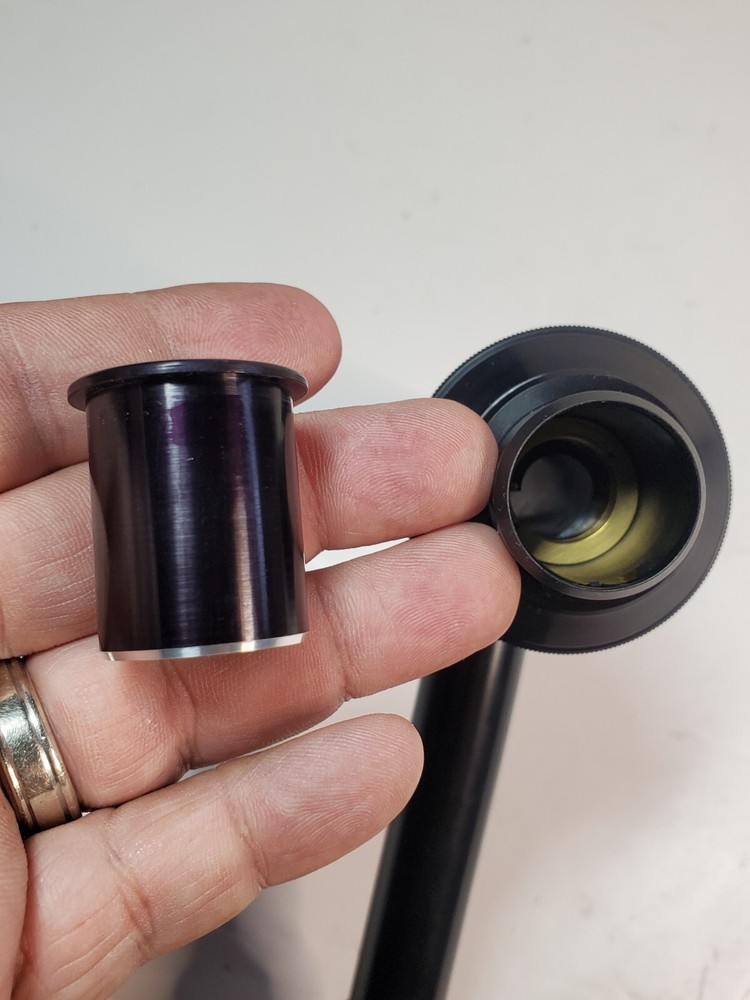 Ealing Microscope Part Attachment 75mm Good Condition