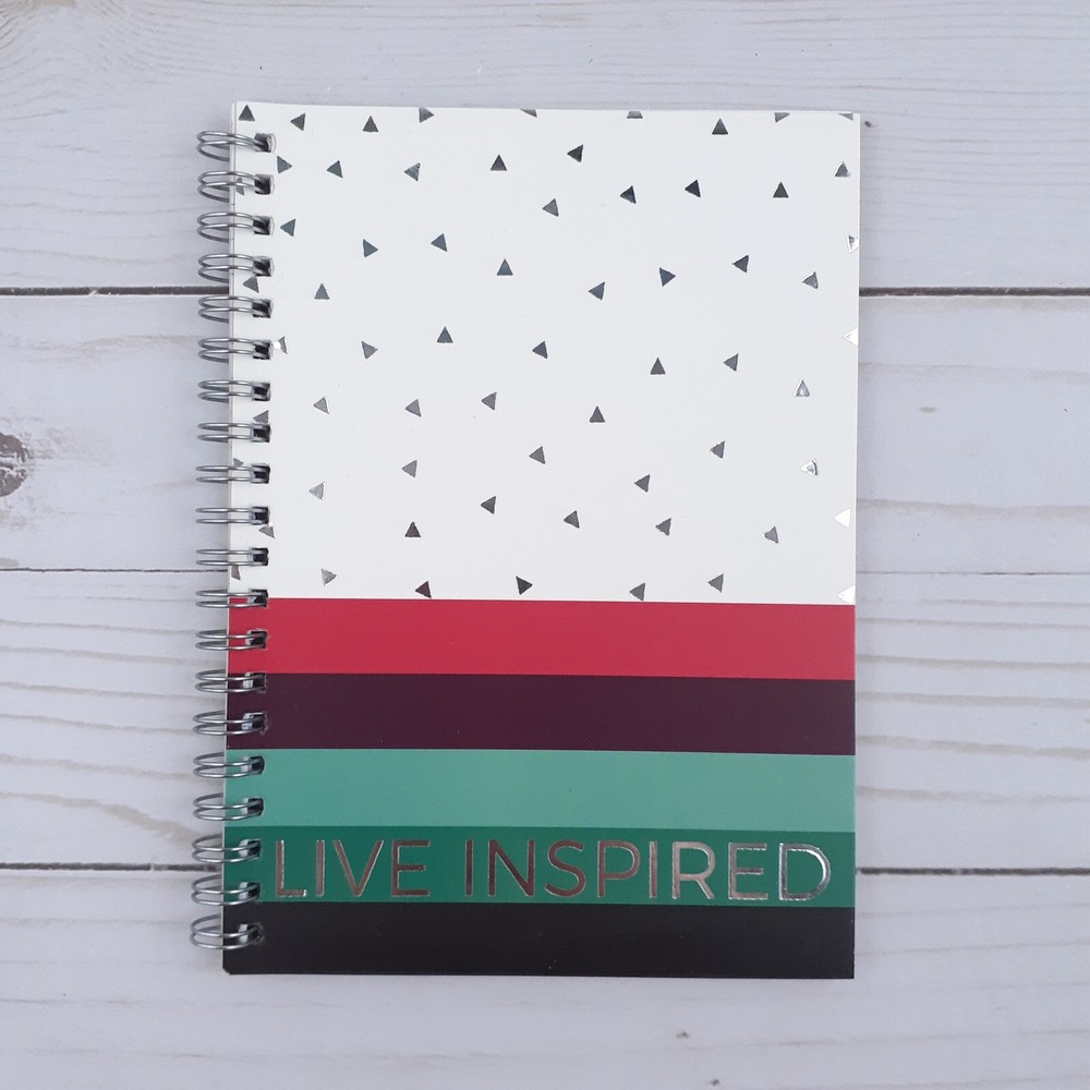 Journal Notepad Notebook Live Inspired Lined Sheets 5x7