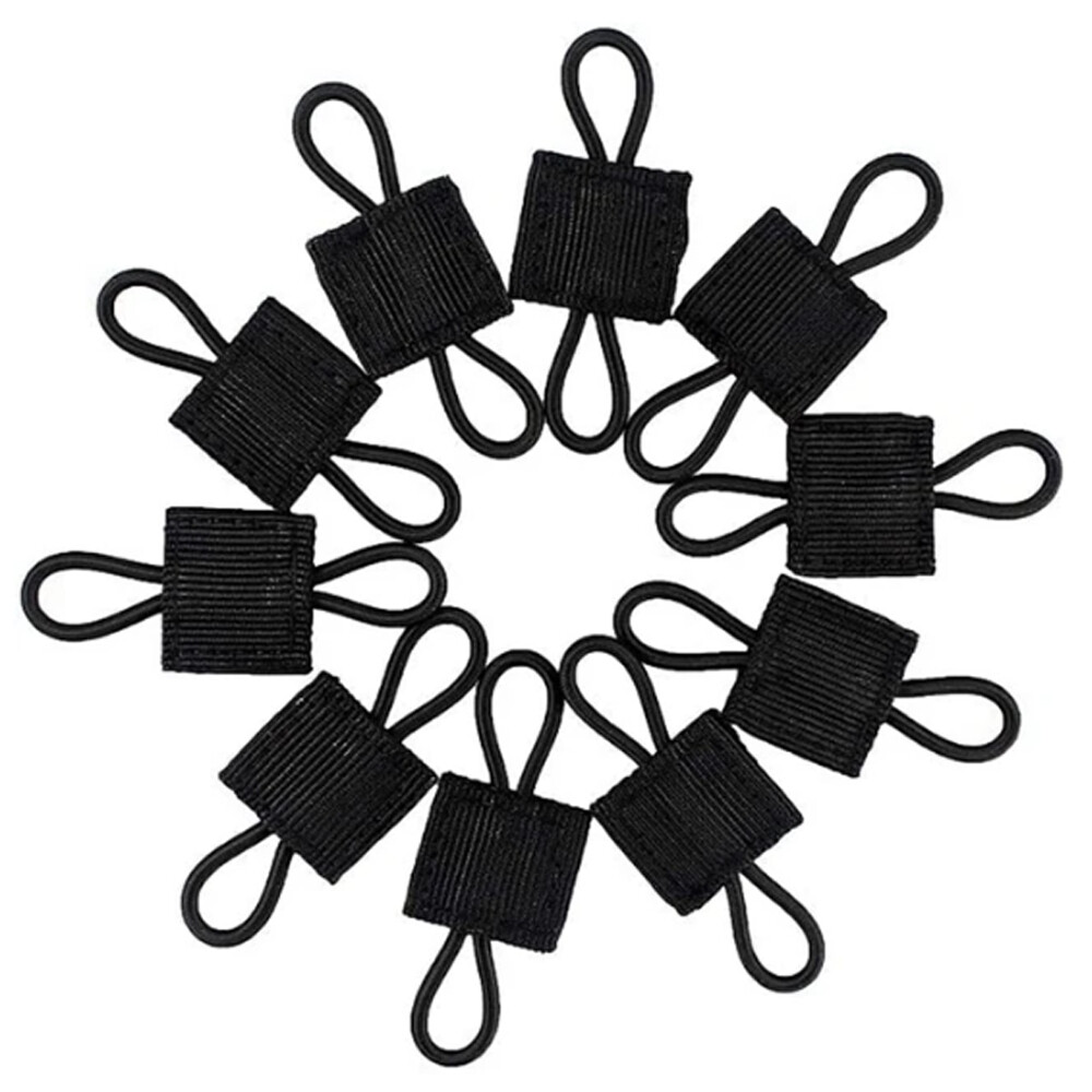 Tactical Tools Organizer Cable PTT Retainer MOLLE System Elastic Strings Straps