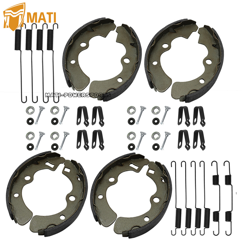 Front Rear Wheel Cylinder Brake Shoe for Kawasaki Mule 3000 4000 KAF620 2001-21