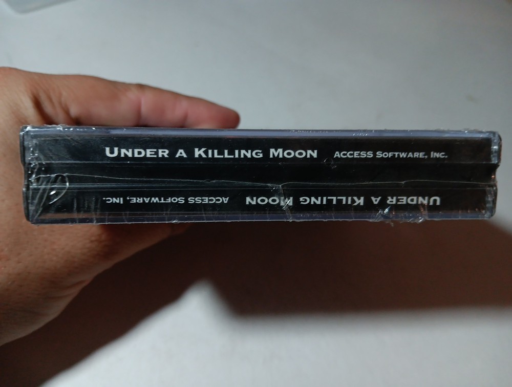 UNDER A KILLING MOON PC CD-Rom MS-DOS Game ACCESS SOFTWARE (New Sealed)