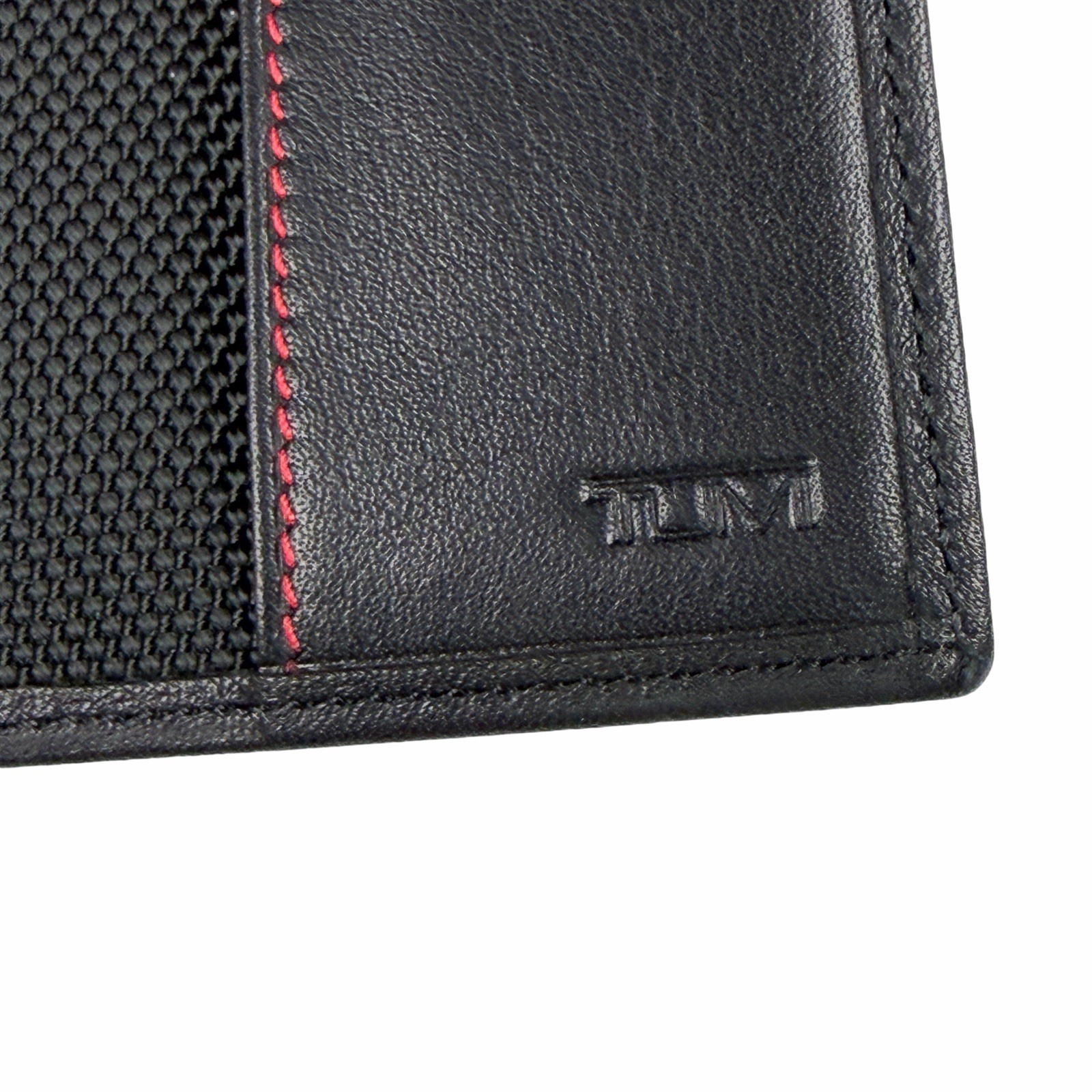 NEW - Tumi Passport Holder Organizer Black Leather - Avis chairman’s Club