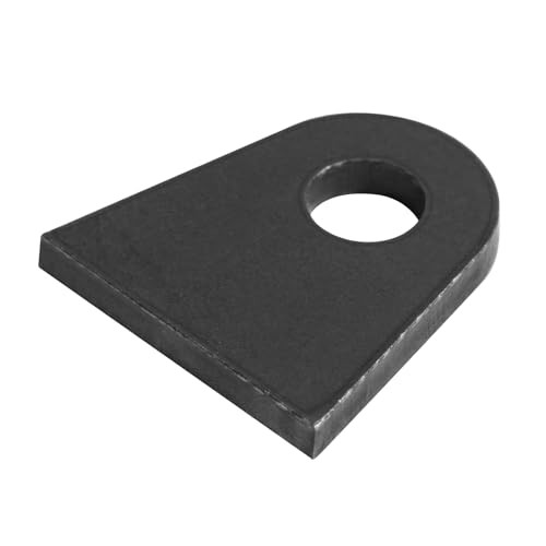 Pack Universal Weld-On Tabs, Chassis Mount Flat Tabs, 1/2" 1-7/8" Height 20