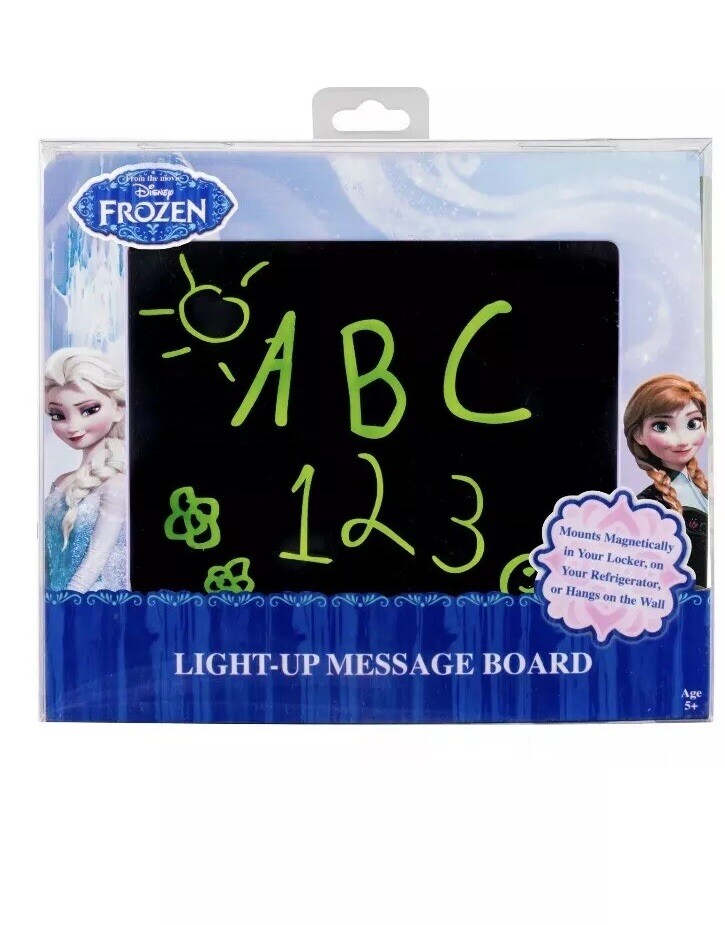 Frozen Light Up Message Board