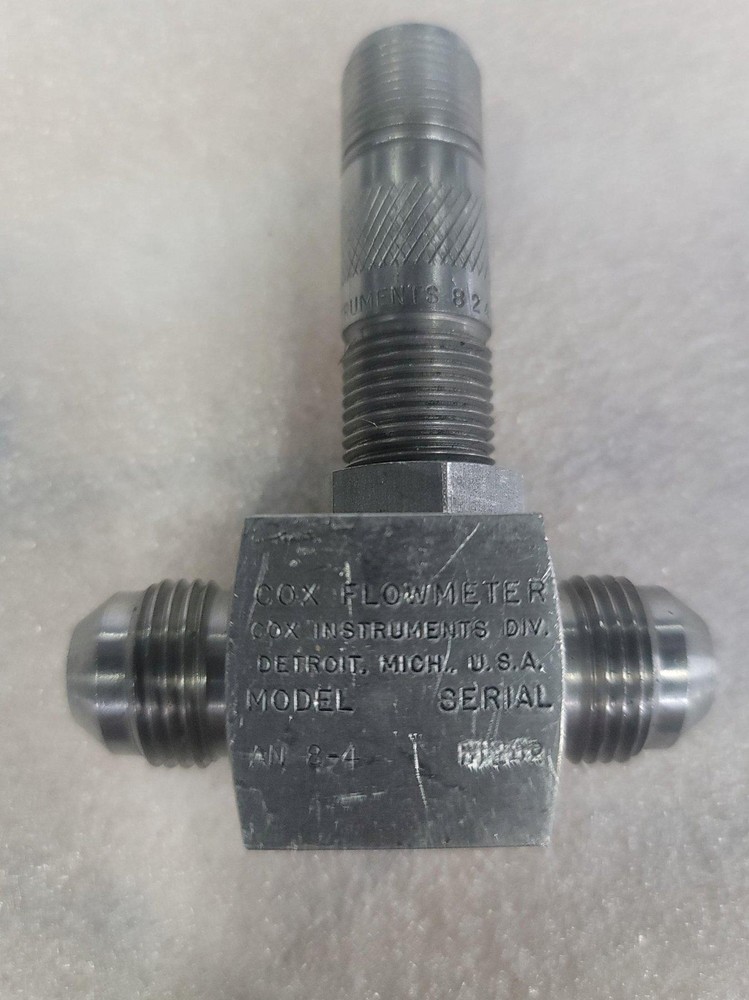 (Badger Meter) Cox Turbine Flow Meter, Model AN 8-4