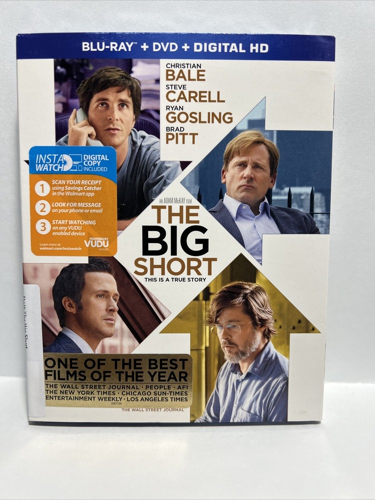 The Big Short (Blu-ray / DVD  2015)