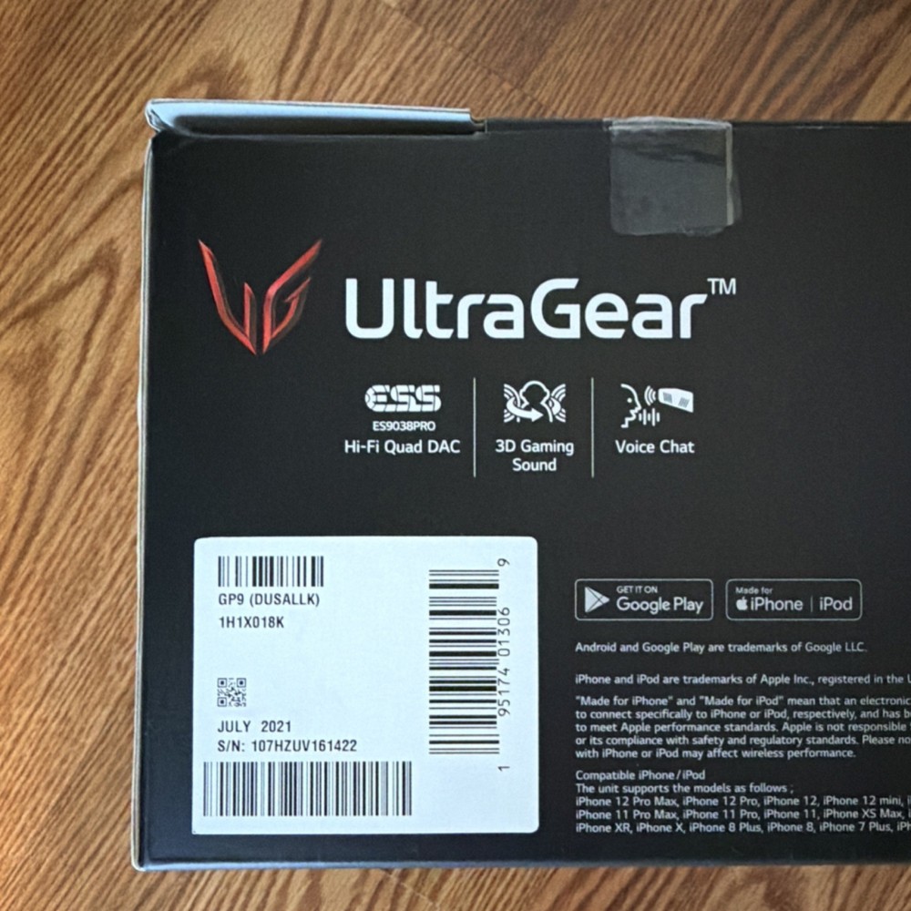 LG UltraGear GP9 Gaming Speaker