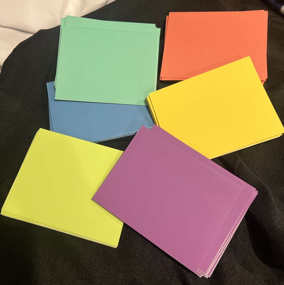 Unbranded Blank Note Cards with Envelopes 56 count