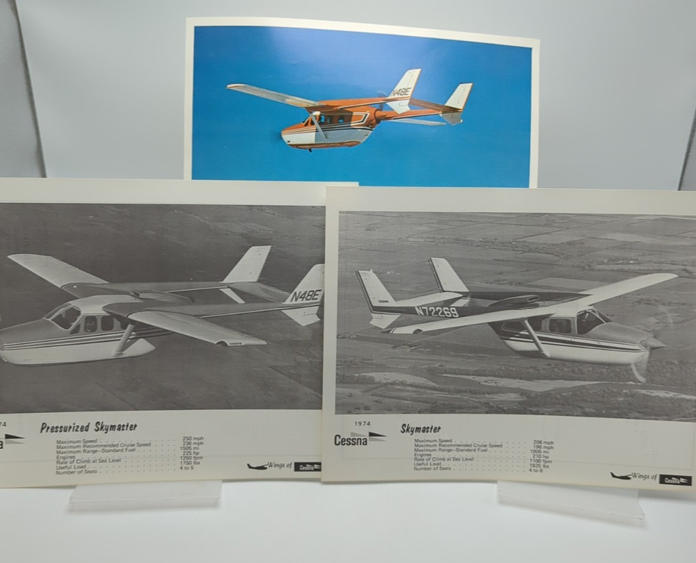 Cessna Skymaster 1974 Sales & Specification / Spec Info