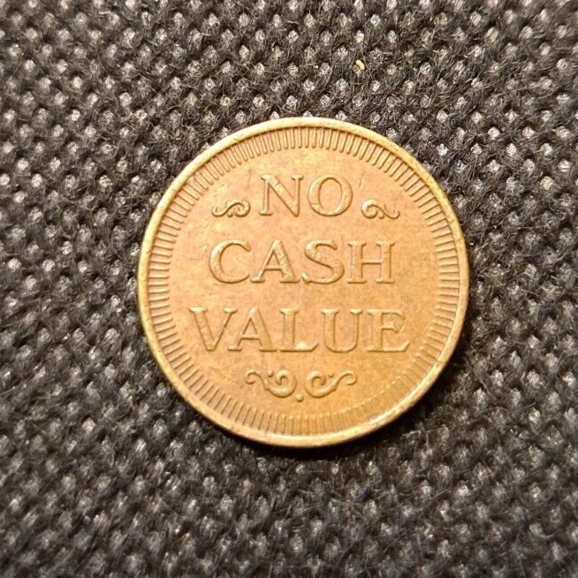 FLICKERS NO CASH VALUE TOKEN! e5510UXX