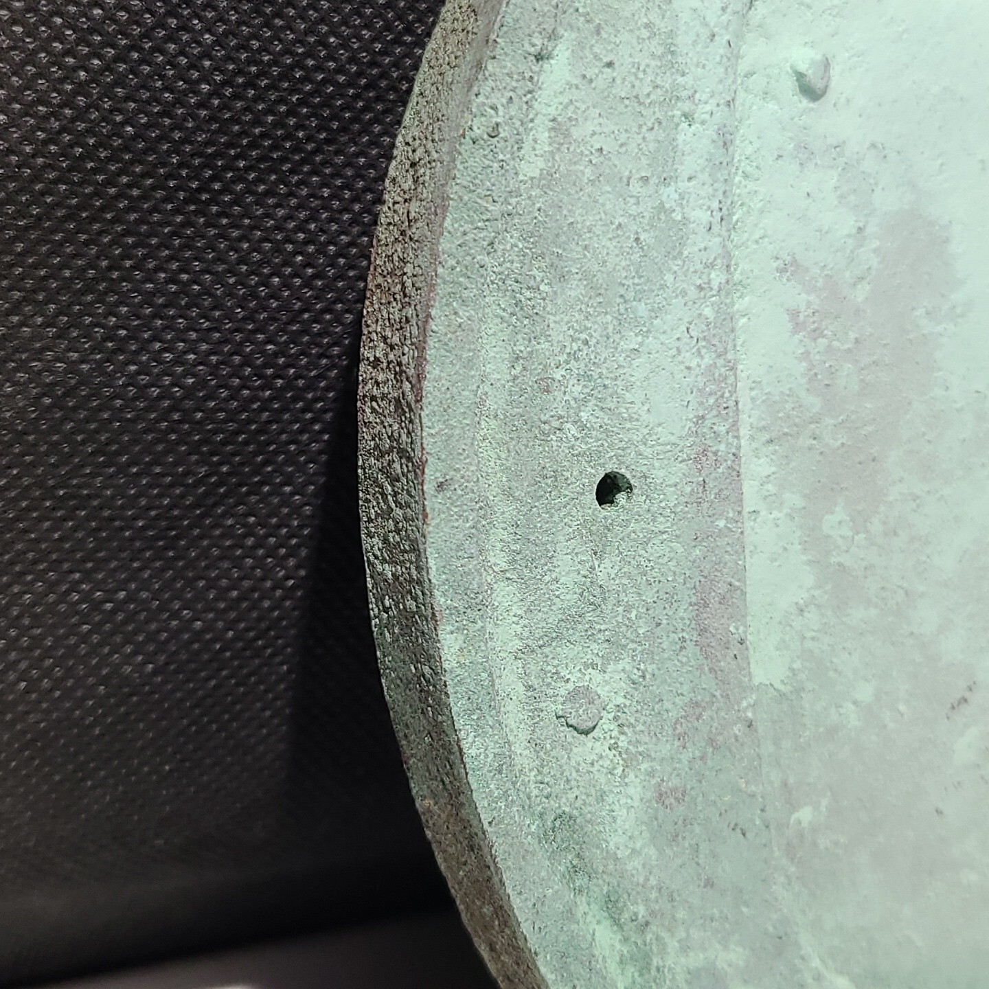 Bronze USS HERMITAGE LSD-34 USAT Navy War Ship Military Vtg Wall Plaque