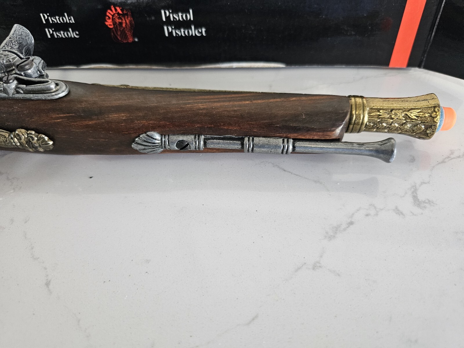 Denix Reproduction 18th Century Flintlock Pistol Non-Firing 1032 - L RARE