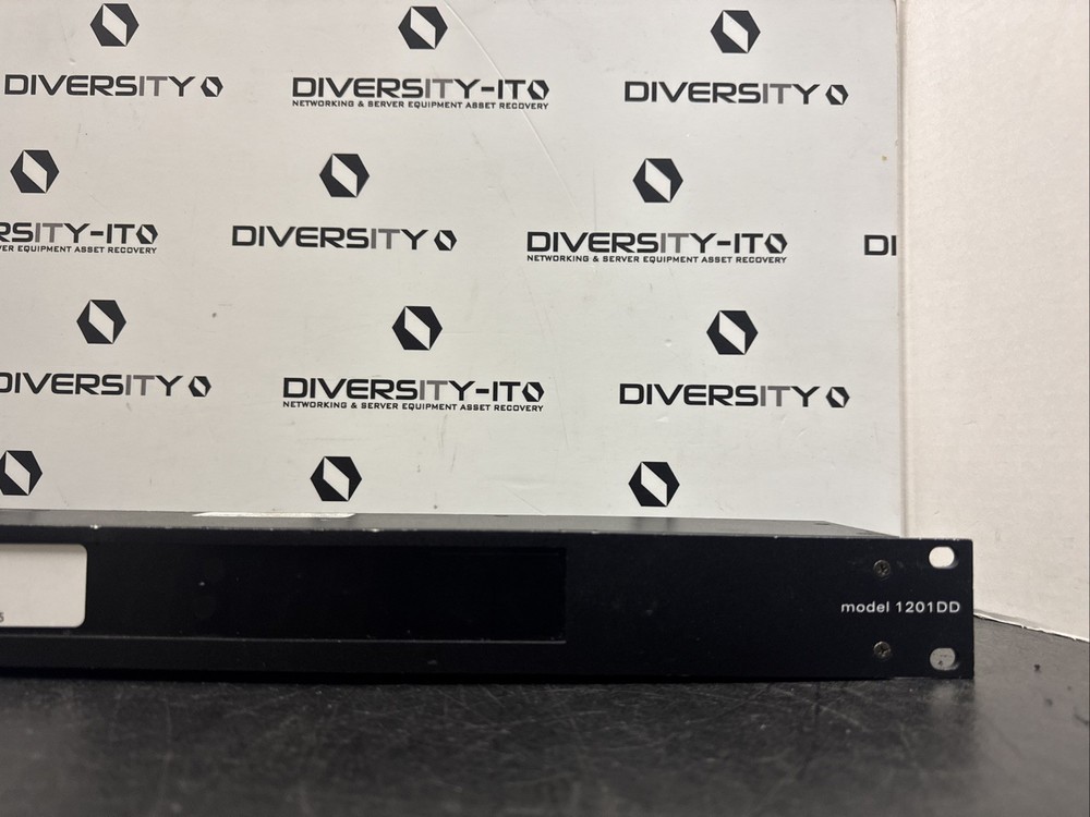 Evertz 1U 1201DD led digital clock