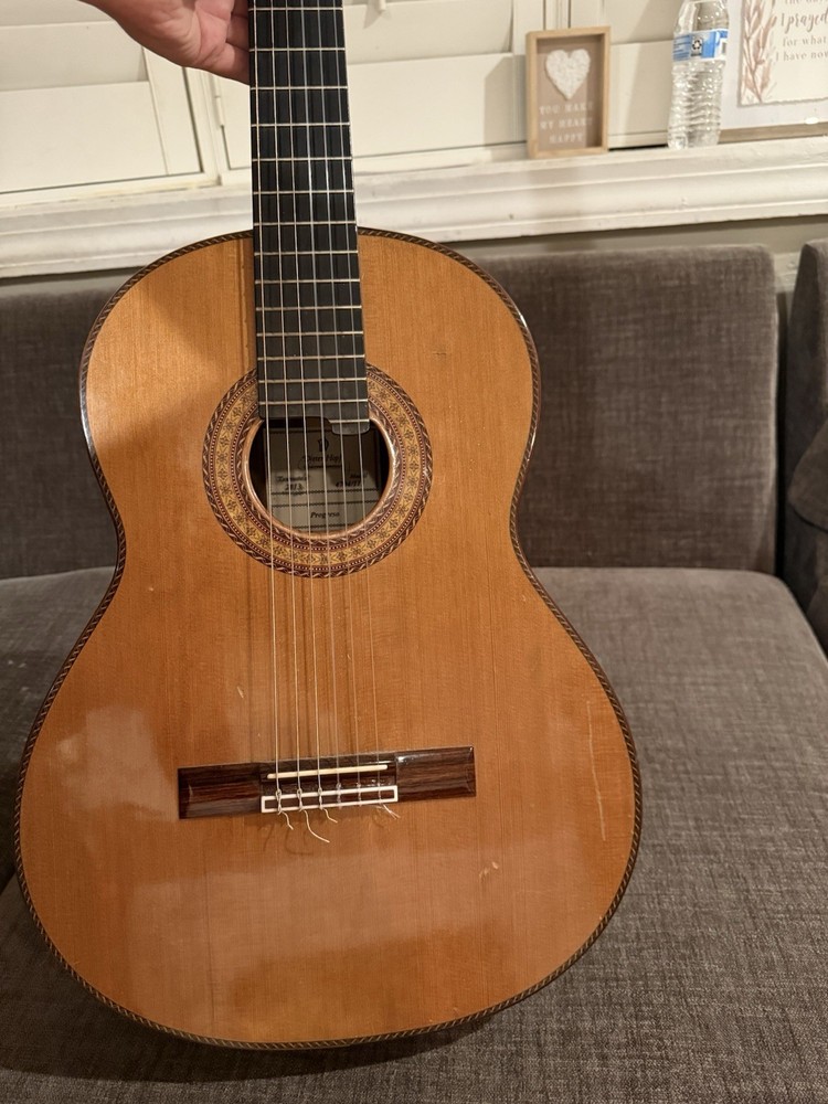 Deitor Hopf 2013 Progreso Double Top Classical Guitar Cedar Model 4704/113