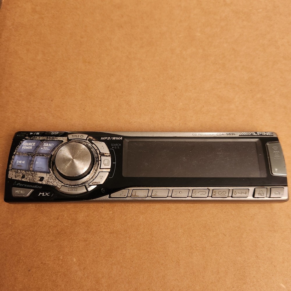 ALPINE CDA-9831 Face Faceplate Front Panel