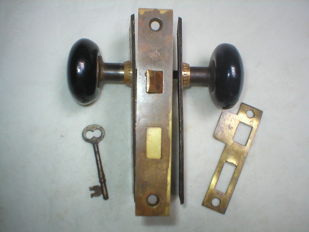 Antique Victorian Era Door Hardware